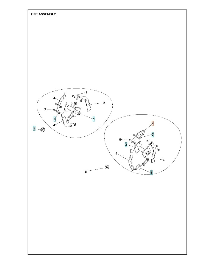 Right Blade Roto400 5986784-01
