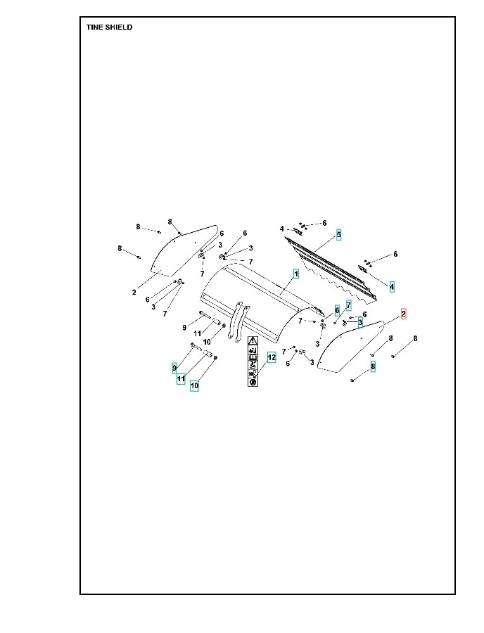 Cover Pins Cover Side Orange 5986809-01