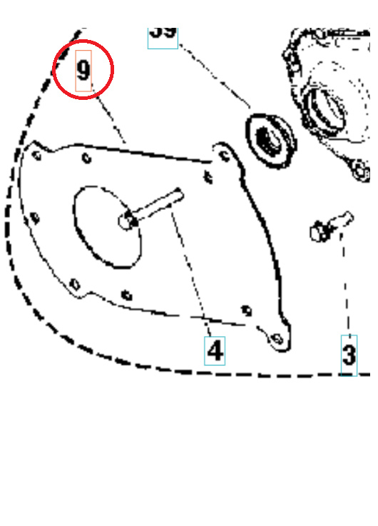 Engine Cover Crankcase 5986812-01