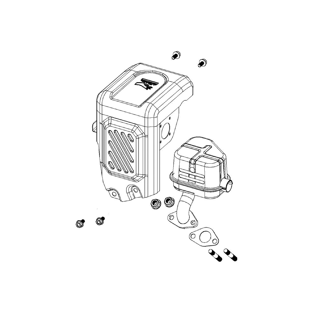 Muffler Assy 5986844-17