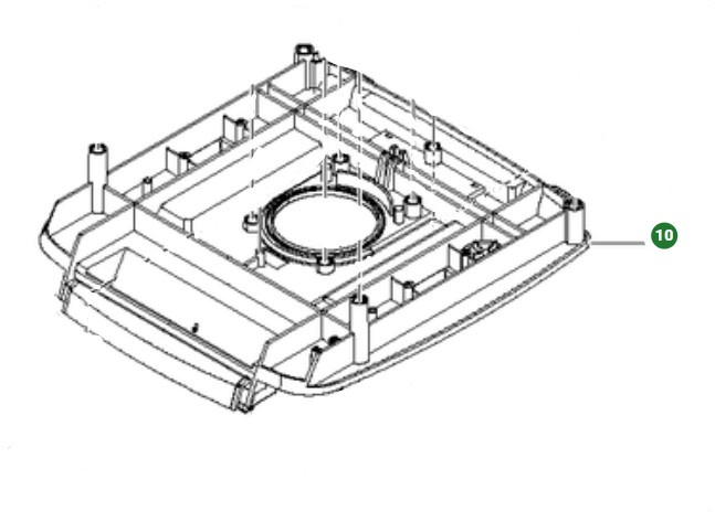 Carrier plate, spare part S25