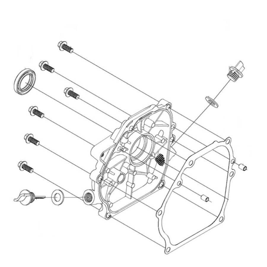 Crankcase assembly