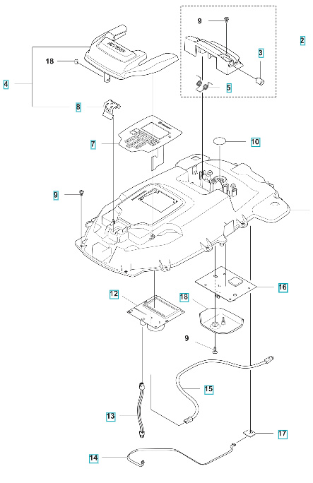 Wiring Assy Magnetic Sensor 5994905-01