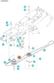 Belt Rider Rider 216, 320, Jonsered FR2215, FR2216 Belt Rider Rider 216, 320, Jonsered FR2215, FR2216