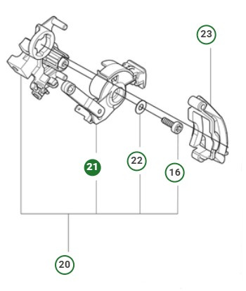 Choke Control Rh,39Cc