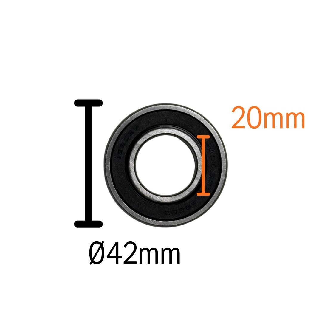 Ball bearing 6004-2Rs