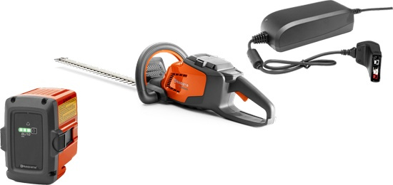 Husqvarna 115iHD45 + BLi10 & QC80 Battery Hedgetrimmer