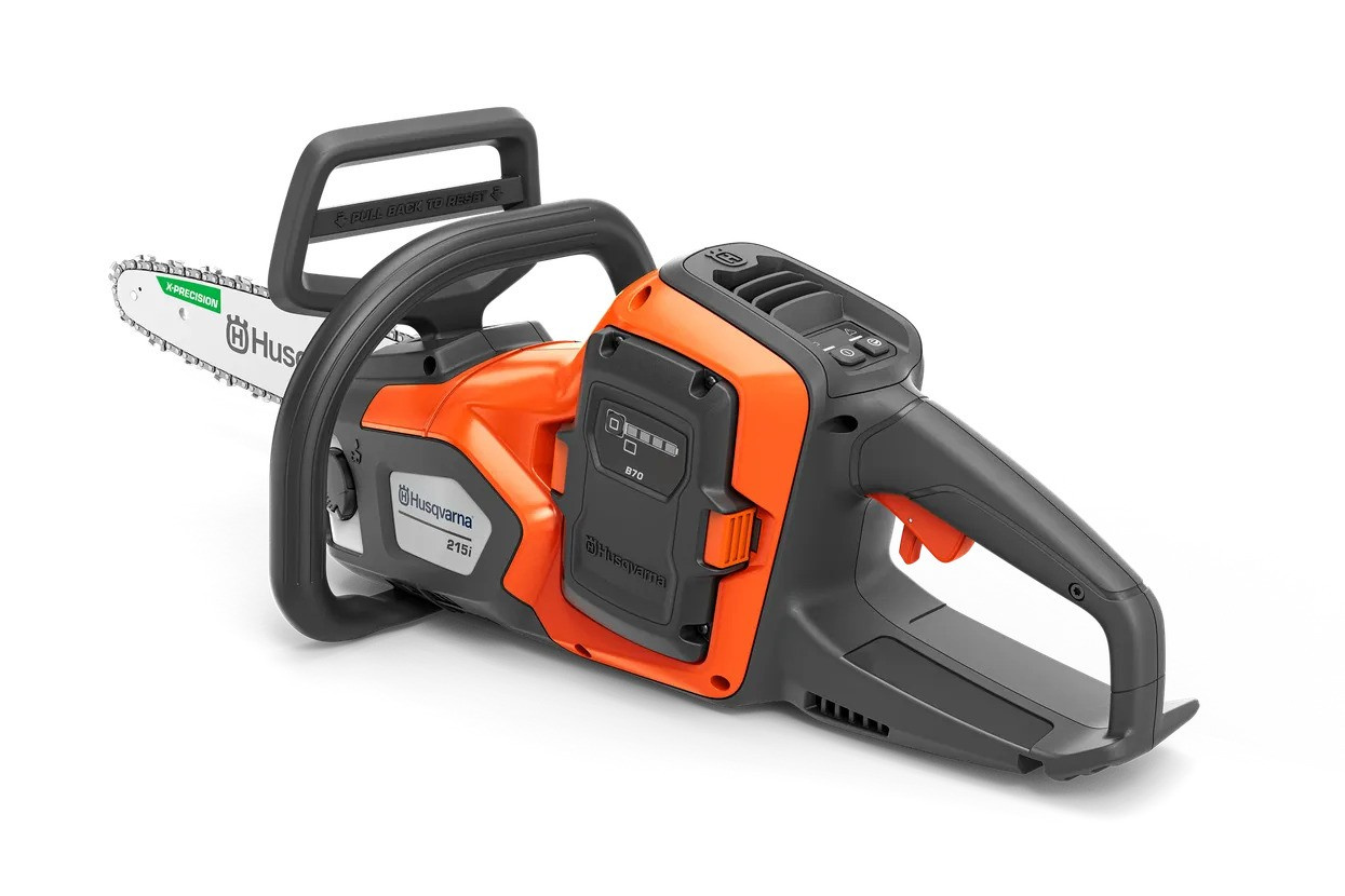 Husqvarna 215i battery chainsaw without battery and charger