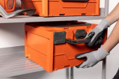 Husqvarna transport box BC1-UN with 2 pcs B220X and 1 pc C500X Husqvarna transport box BC1-UN with 2 pcs B220X and 1 pc C500X